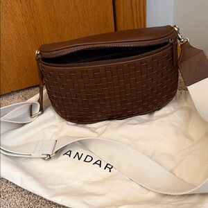 Andar Timber Woven Crossbody Bag